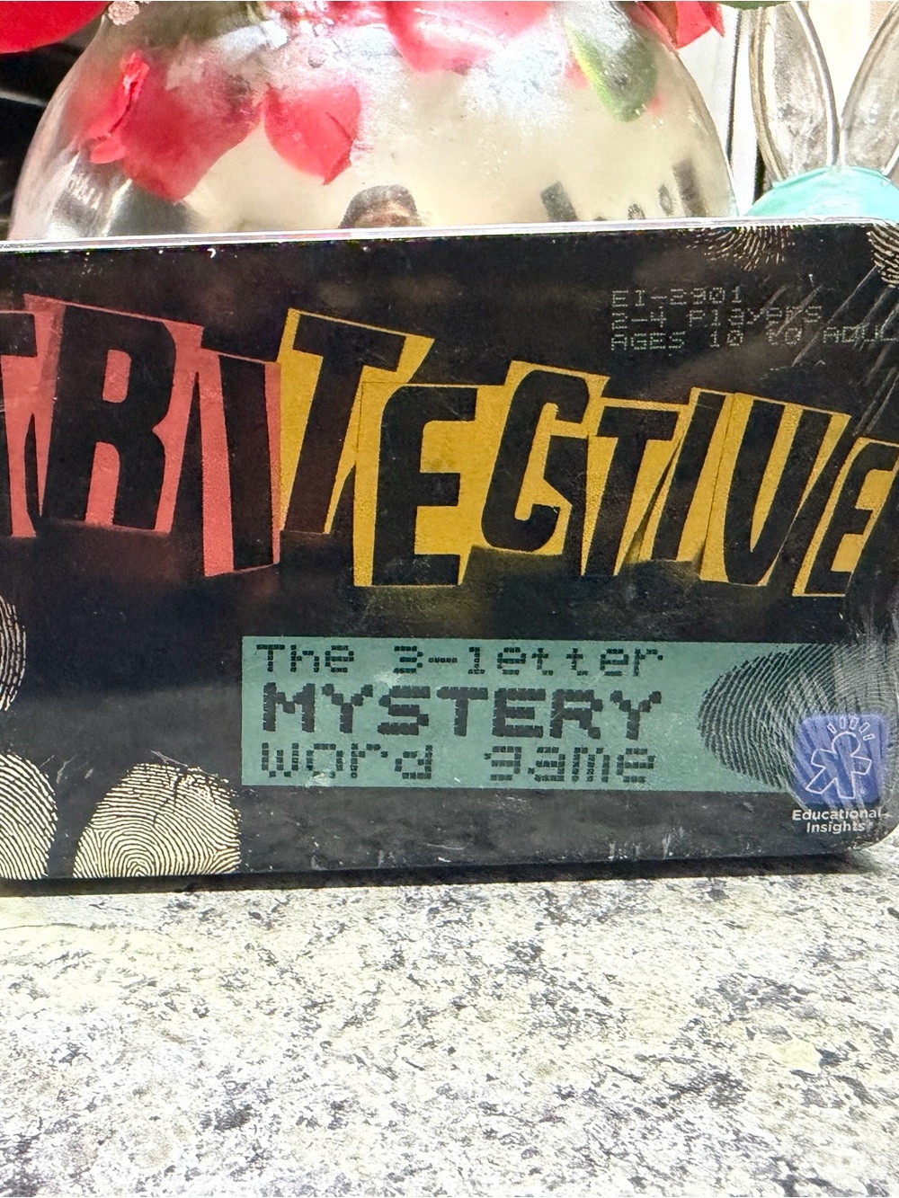 3-Letter Mystery Word Game by Educational Insightse - New sealed